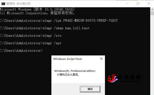 图片[5]-欢迎各位,本站专注于收集分享各种最新资源、技术教程、绿色软件、还有来自全网的网站模板、网站源码分享以及各种去广告软件下载win11各种版本激活方法+密钥 命令激活无需第三方软件（win10也适用）