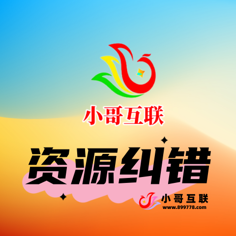 资源纠错
